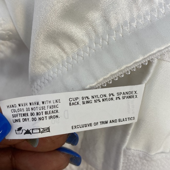 Bali Double Support Comfort U Full Figure Bra Style 3820 Size 40D - Picture 3 of 6